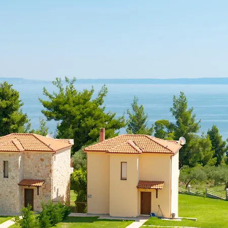 Holiday home With A Panoramic Sea View And Forest Polychrono